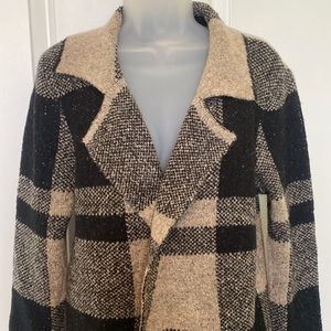 Black and Tan Cardigan